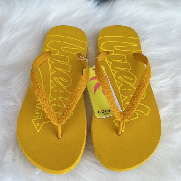 New GUESS UNISEX BEACH SANDALS SZ 9 - Picture 4 of 6